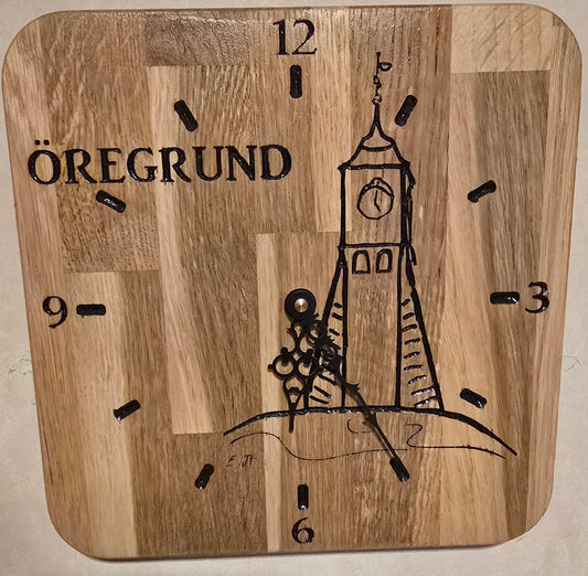 Klocka klockstapeln i Öregrund