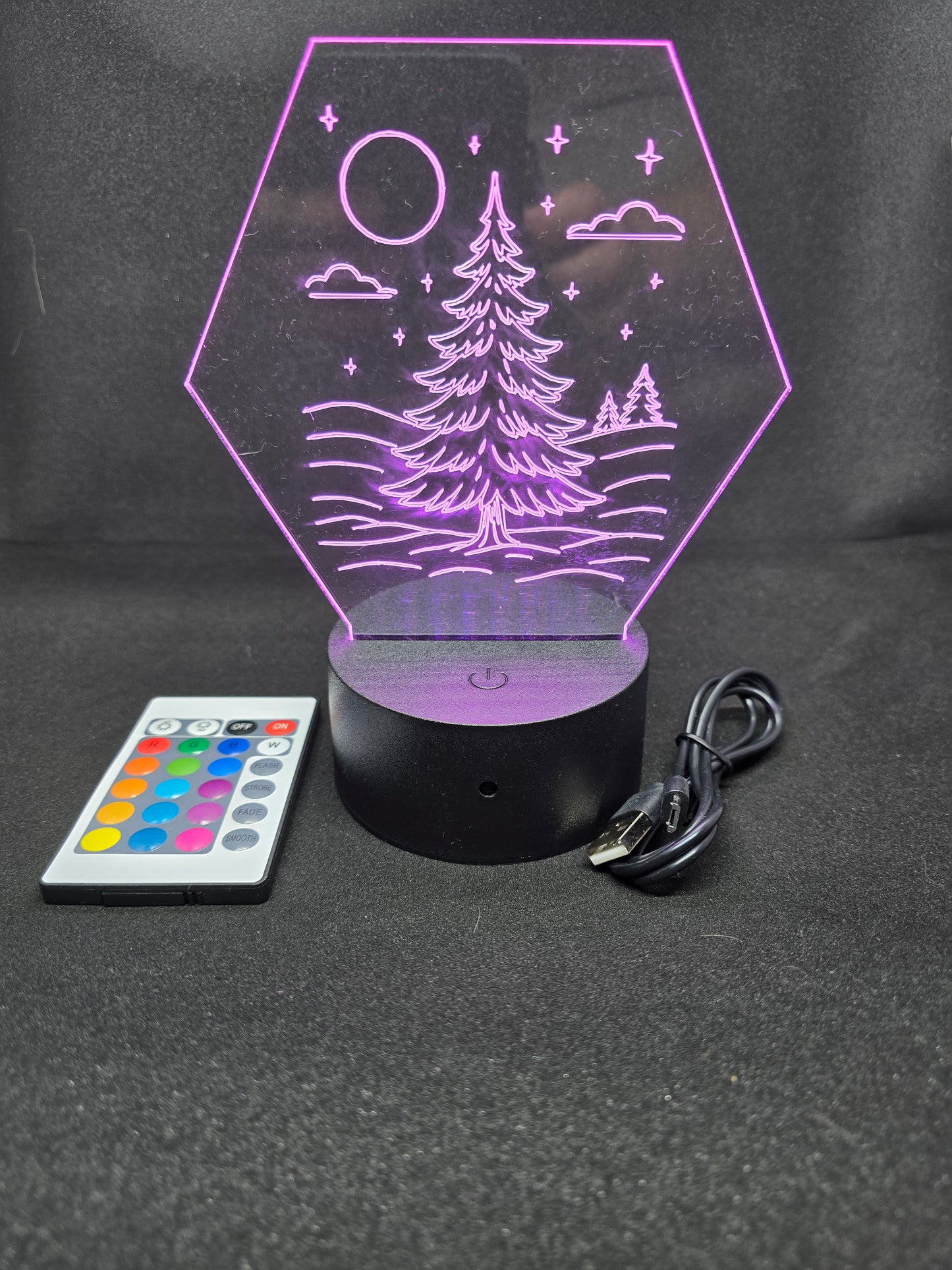 Bordslampa - Julgran